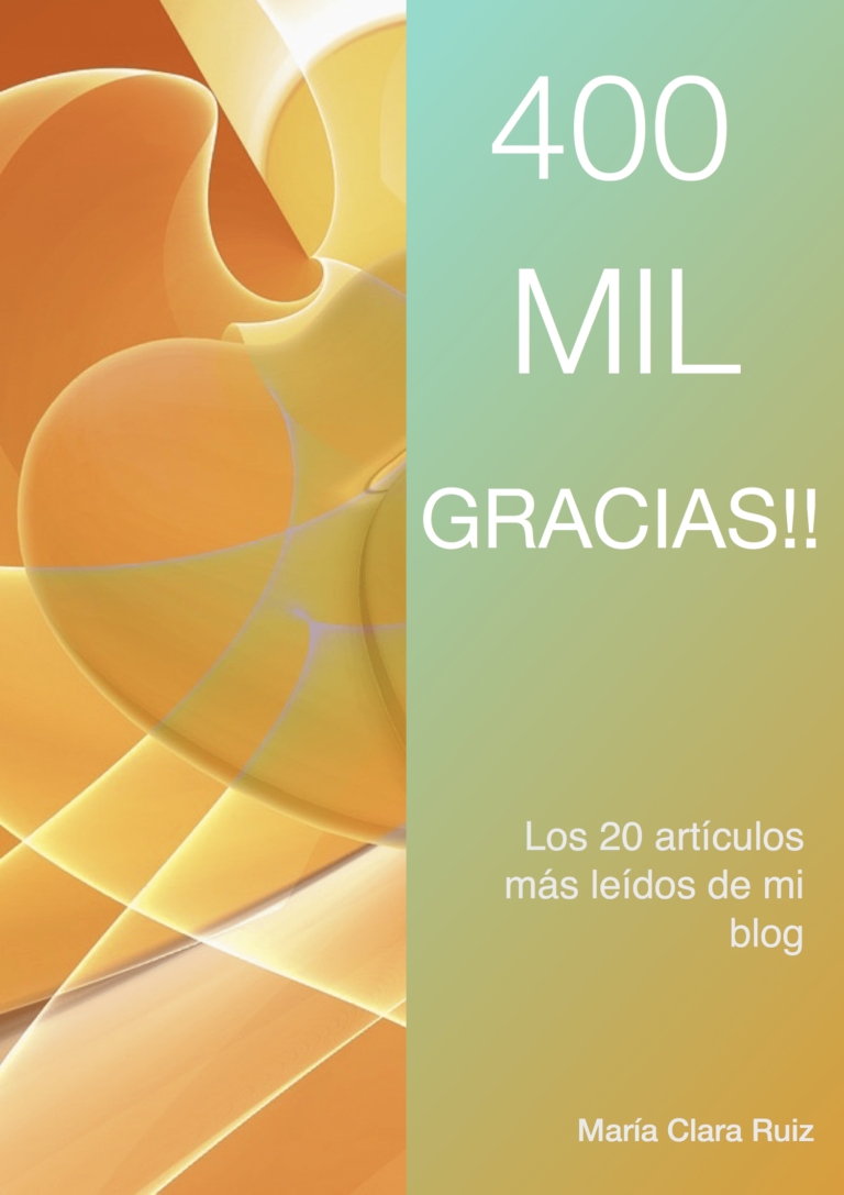 400 Mil Gracias!! – Los 20 Artículos más leídos de mi Blog – PDF