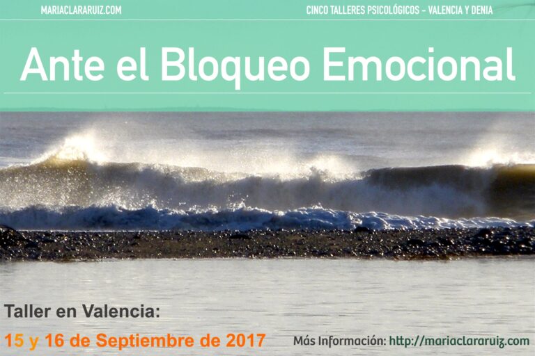 Taller: Ante el Bloqueo Emocional - Valencia