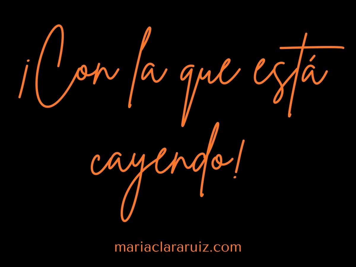 ¡Con la que está cayendo! - Nueva Colección