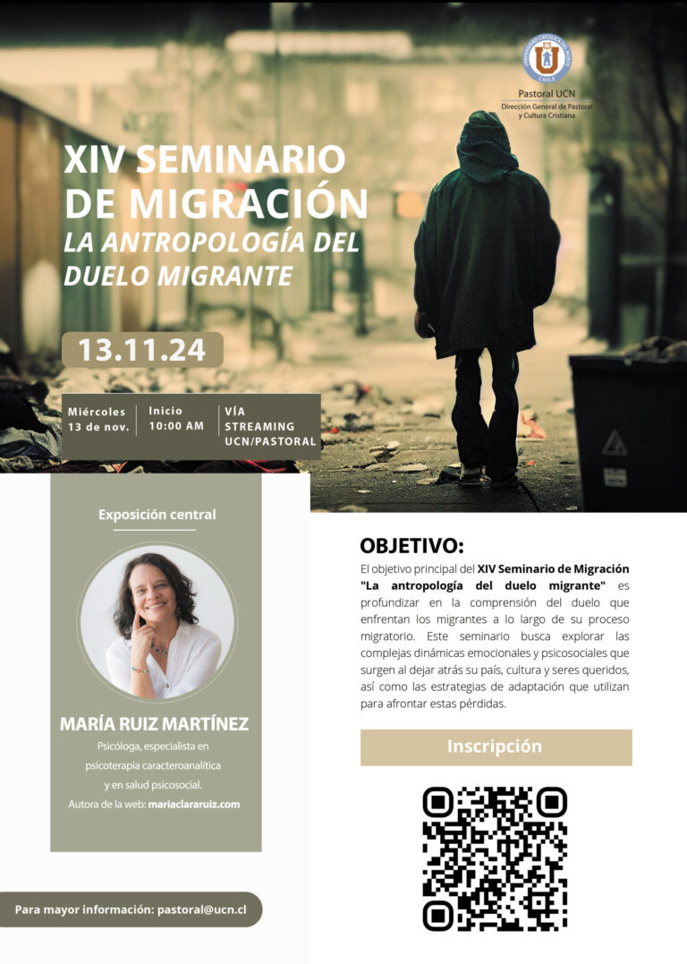 La Antropología del Duelo Migrante - UCN Chile