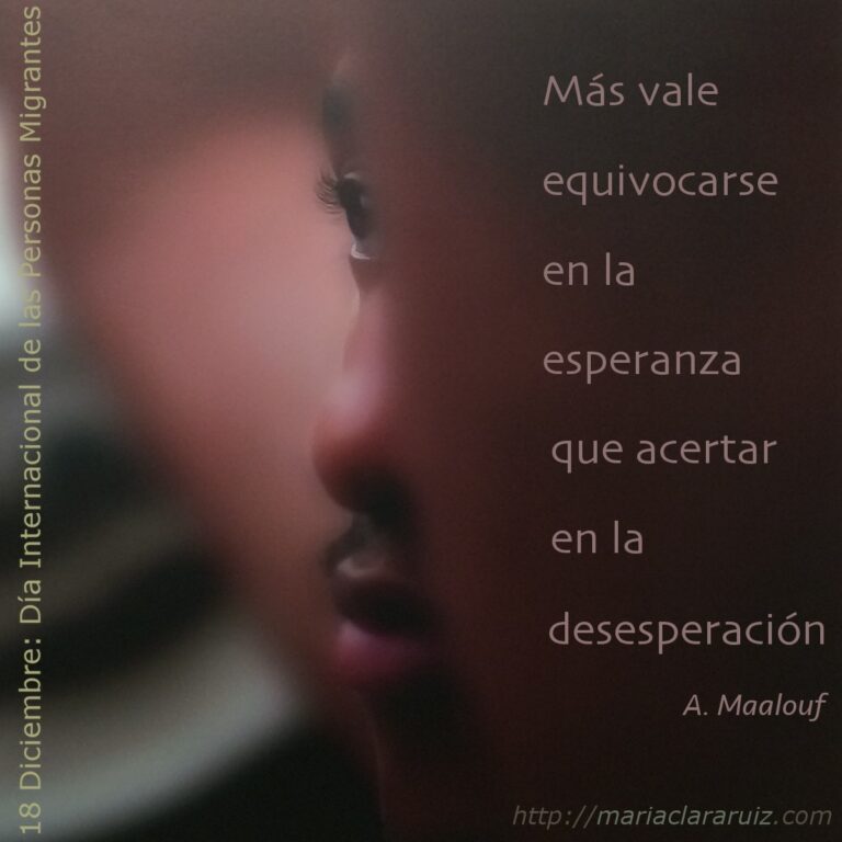 Aunque me equivoque en la Esperanza…