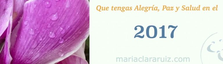 Año Nuevo 2017 - Mensajes del alma